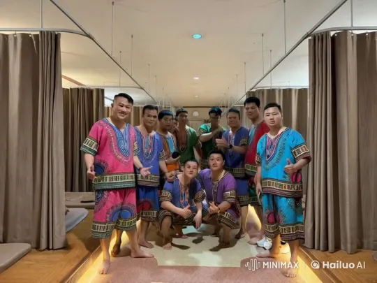 Traditional Robes: Synchronized Martial Arts Display – AI Generated Video | Hailuo AI