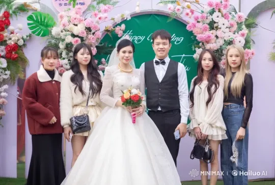 Wedding Martial Arts: Bride & Groom's Unexpected Kung Fu Performance – AI Generated Video | Hailuo AI