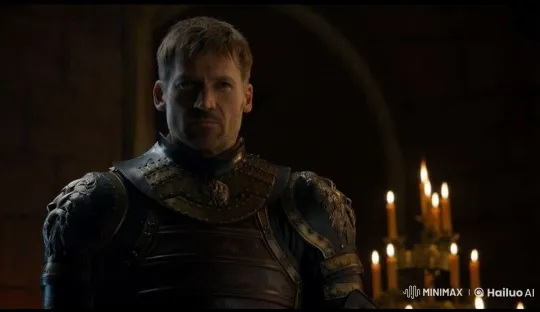 Medieval Knight Smokes Cigarette in Dimly Lit Room – AI Generated Video | Hailuo AI