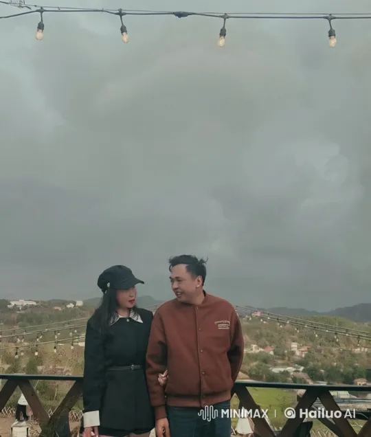 Kung Fu Duel in Scenic Countryside Viewpoint – AI Generated Video | Hailuo AI