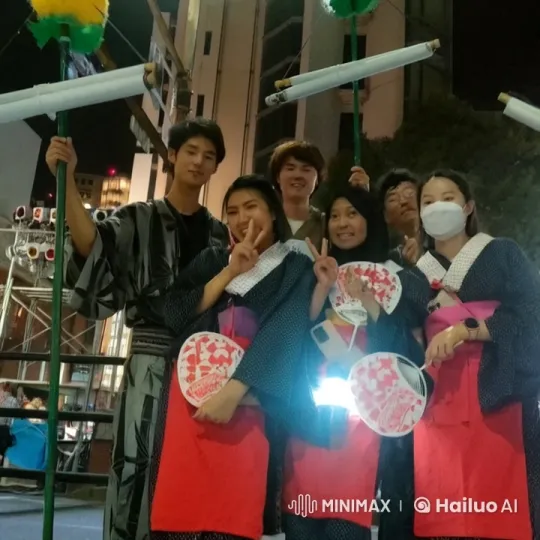 Traditional Japanese Festival with Martial Arts and Fan Choreography – AI Generated Video | Hailuo AI