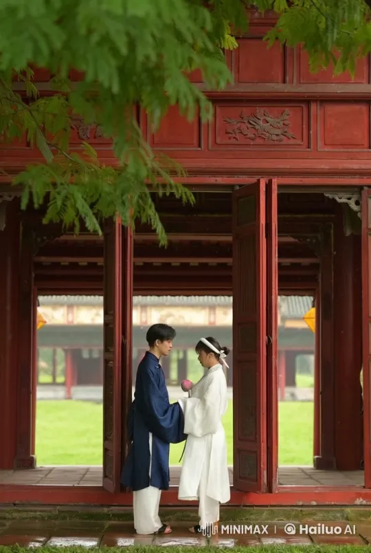 Traditional Kungfu Display in Historic Setting – AI Generated Video | Hailuo AI