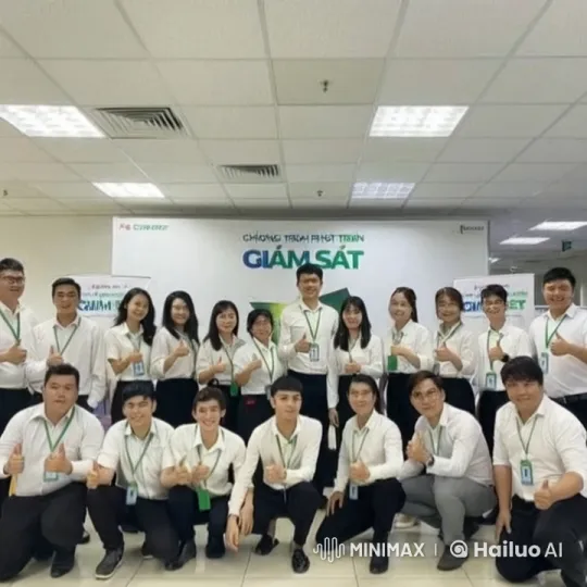 Colleagues Celebrate with Synchronized Kung Fu – AI Generated Video | Hailuo AI