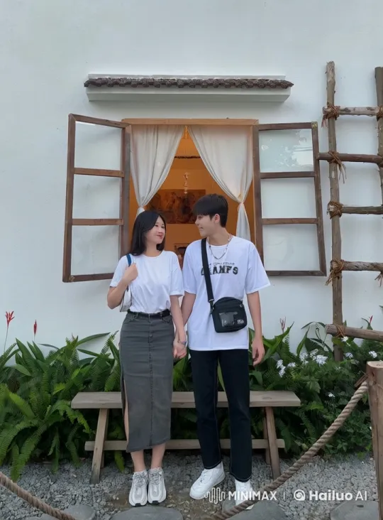 Young Couple Practicing Martial Arts in Peaceful Setting – AI Generated Video | Hailuo AI