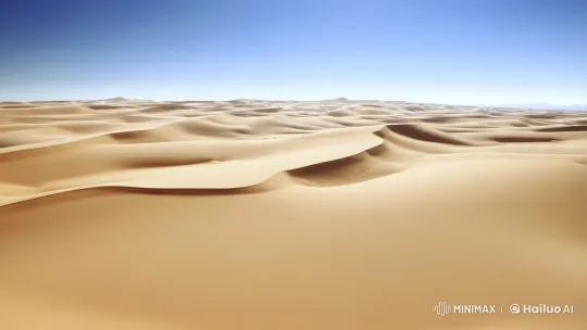 Ancient Desert Fossils Whisper Earth's Secrets – AI Generated Video | Hailuo AI