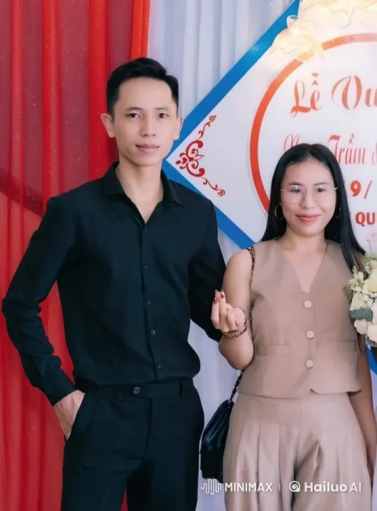 Couple's Graceful Kungfu Performance in Red and White Setting – AI Generated Video | Hailuo AI