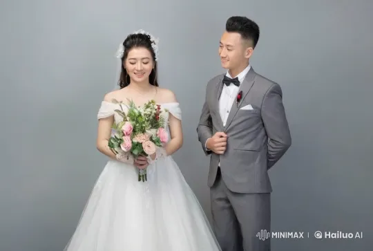 Wedding Photo Shoot Turns into Martial Arts Display – AI Generated Video | Hailuo AI
