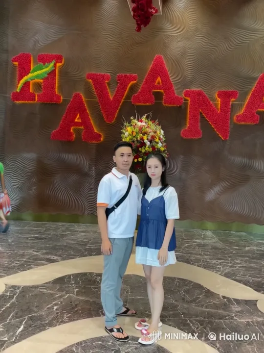 Couple Engages in Playful Martial Arts Display in Havana-Themed Decor – AI Generated Video | Hailuo AI