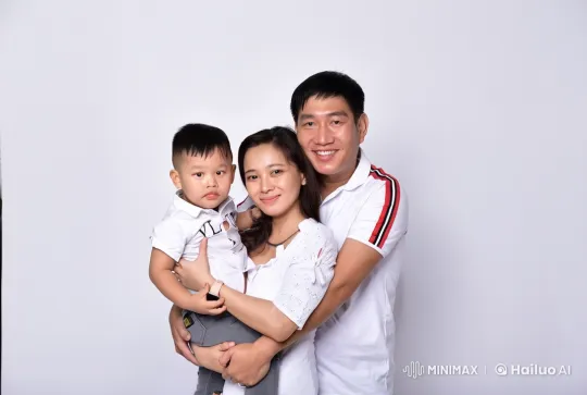 Family Demonstrates United Martial Arts Skills – AI Generated Video | Hailuo AI