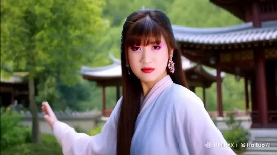Young Woman in Martial Arts Uniform Demonstrates Graceful Kungfu Moves – AI Generated Video | Hailuo AI