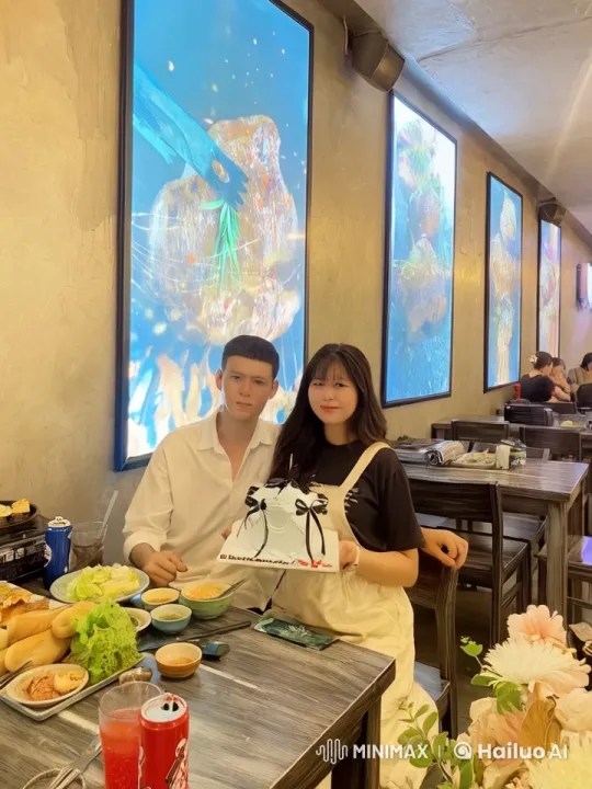 Couple Combines Kung Fu and Culinary Aesthetics in Futuristic Restaurant – AI Generated Video | Hailuo AI