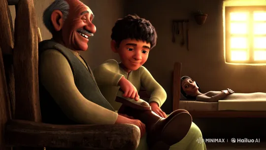 Ali's Devotion: A Humble Home's Intimate Light – AI Generated Video | Hailuo AI