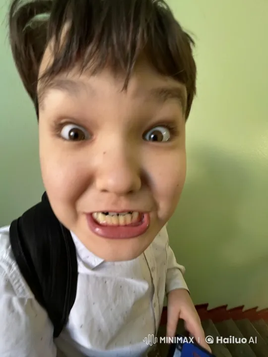 Person with Book Surprised by Leaping Tiger on Stairs – AI Generated Video | Hailuo AI