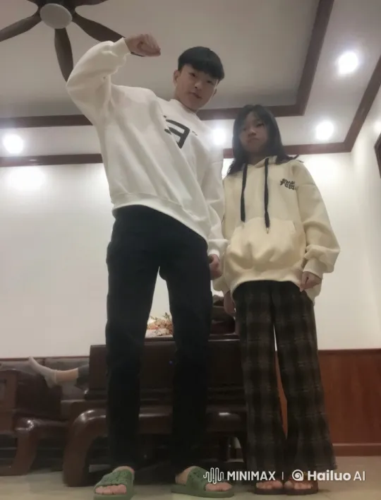 Kung Fu Sparring Session in Brightly Lit Room – AI Generated Video | Hailuo AI