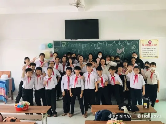 Energetic Martial Arts Practice in Festive Classroom – AI Generated Video | Hailuo AI