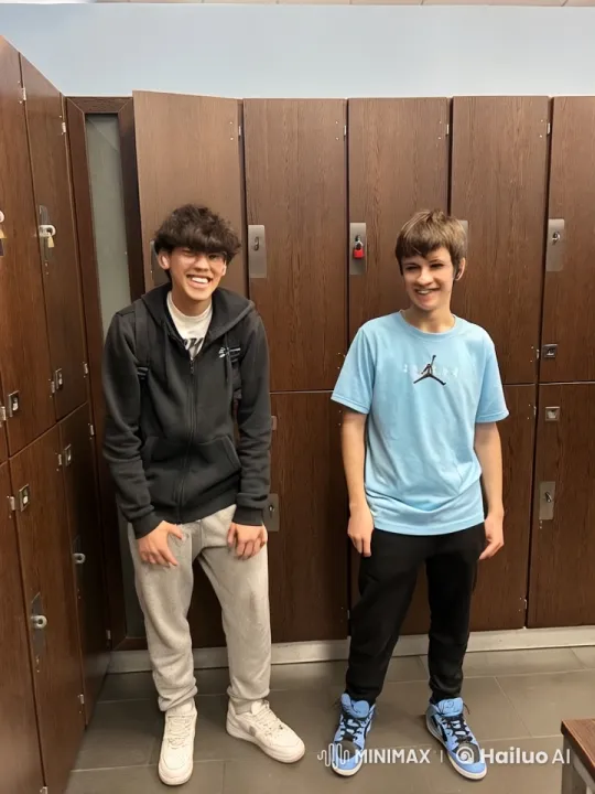 Young Couple Shares Intimate Moment in Locker Room – AI Generated Video | Hailuo AI