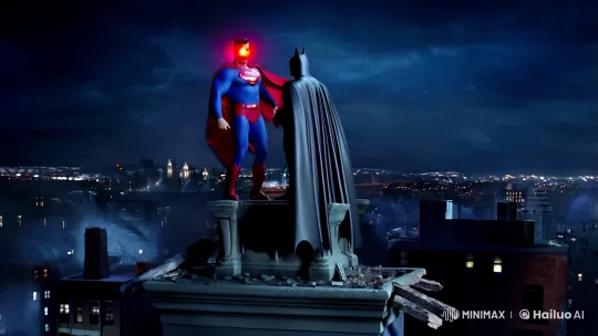 Superman vs. Batman: Clash of Titans – AI Generated Video | Hailuo AI