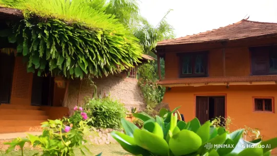 Child Respects Mother in Quaint Village Setting – AI Generated Video | Hailuo AI