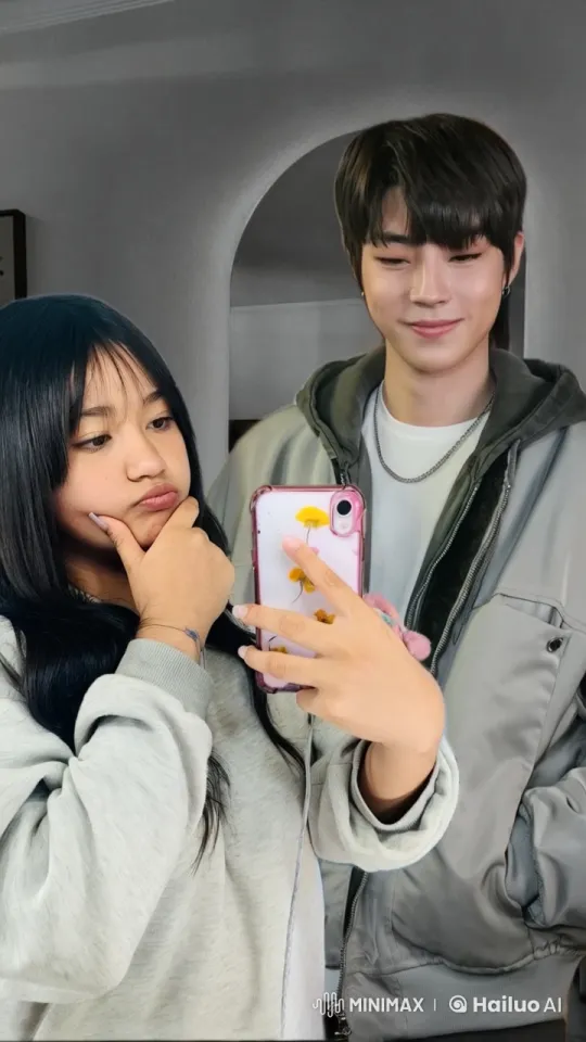 Affectionate Moment Captured in Intimate Selfie – AI Generated Video | Hailuo AI