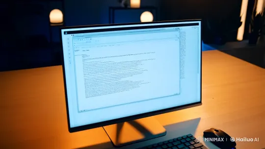 Aesthetic Journey Through Web Development Stages – AI Generated Video | Hailuo AI