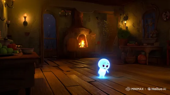 Title: "Boo's Friendly Visit: A Night of Laughter" – AI Generated Video | Hailuo AI