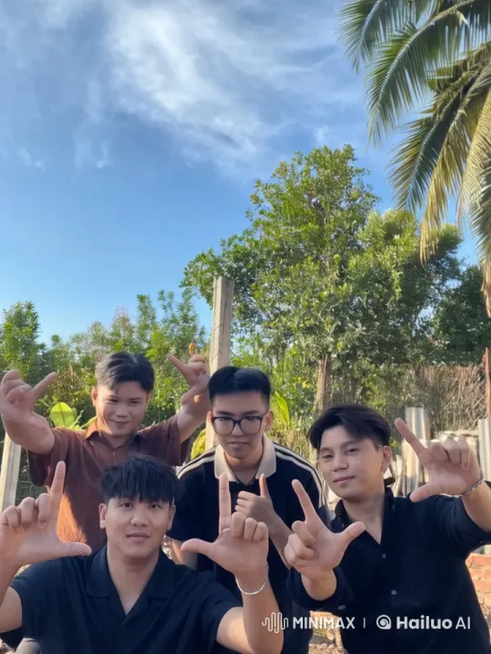 Young Men Displaying Martial Arts Teamwork Outdoors – AI Generated Video | Hailuo AI