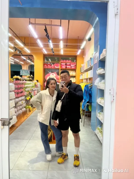 Couple Mimics Kung Fu in Toy Store – AI Generated Video | Hailuo AI