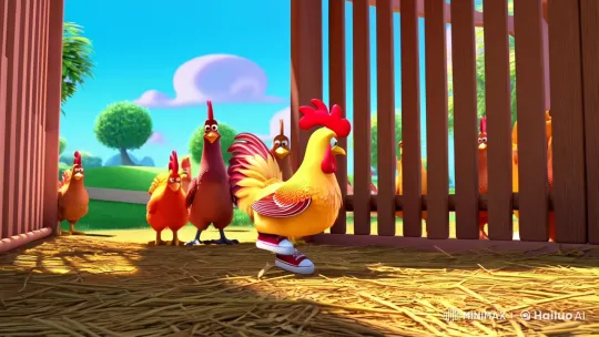 Chicken Joko's Unexpected Hip-Hop Talent Captivates Flock – AI Generated Video | Hailuo AI