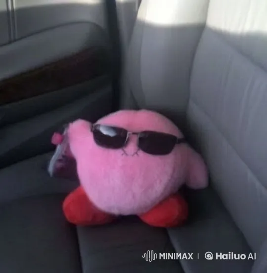 Plushie Kirby Hijacks Car with Dramatic Twist – AI Generated Video | Hailuo AI
