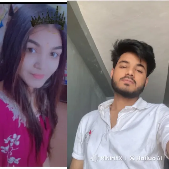 Couple Sharing a Tender Kiss in a Split Screen Scene – AI Generated Video | Hailuo AI