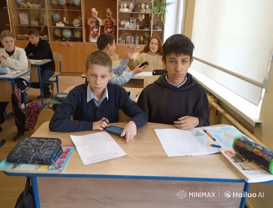 Boys Cry and Dance Spontaneously in Classroom – AI Generated Video | Hailuo AI