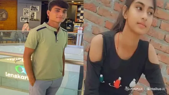 Couple's Tender Kiss Across Two Different Settings – AI Generated Video | Hailuo AI