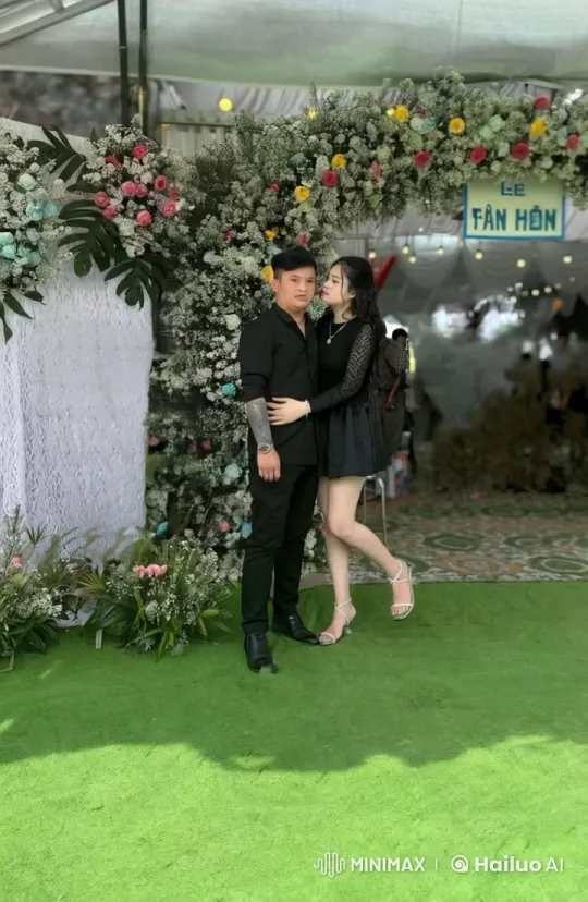 Kung Fu Wedding: Couple Combines Martial Arts with Wedding Ceremony – AI Generated Video | Hailuo AI