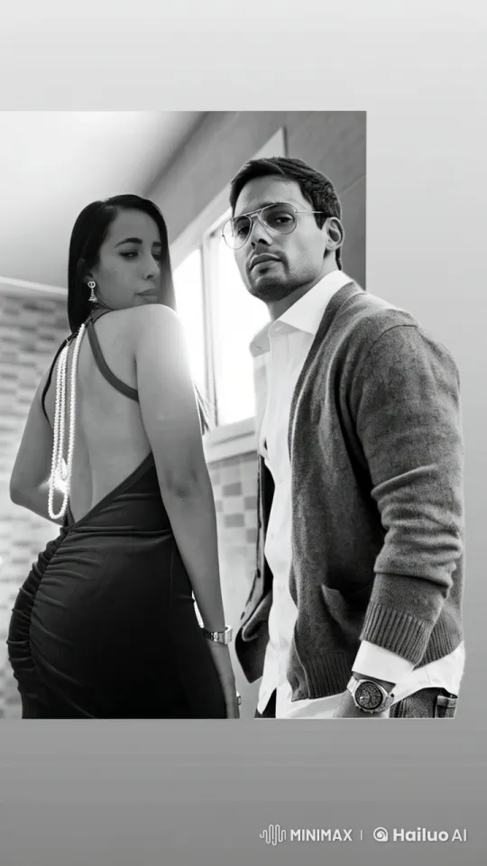 Affectionate Couple in Modern Setting with Classic Flair – AI Generated Video | Hailuo AI