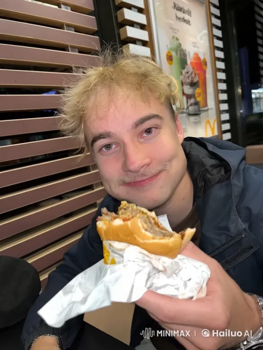 Fast-Food Dining Experience at Night – AI Generated Video | Hailuo AI