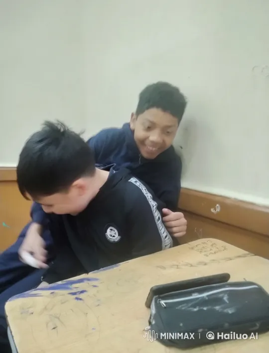 Students Share Intimate Moment in Classroom – AI Generated Video | Hailuo AI