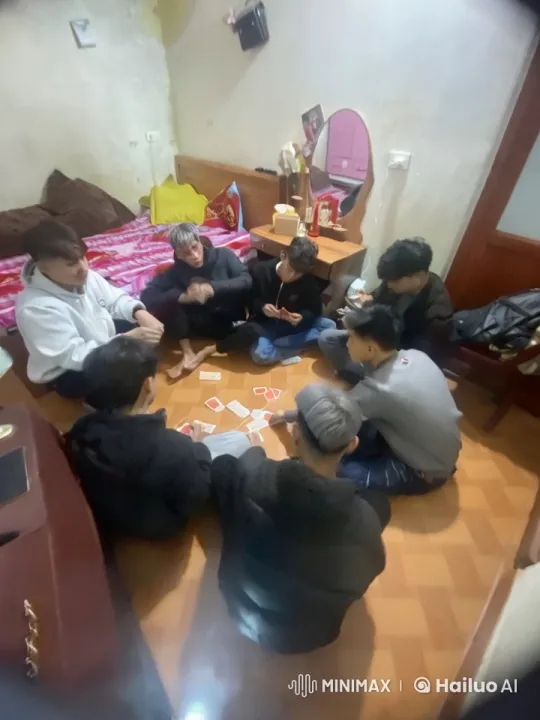 Circle of Men Escalate from Card Game to Martial Arts Fight – AI Generated Video | Hailuo AI