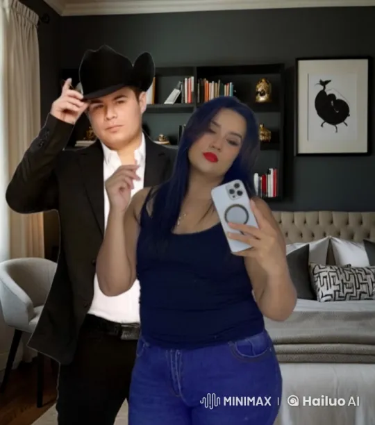 Couple Shares Intimate Moment in Stylish Bedroom – AI Generated Video | Hailuo AI