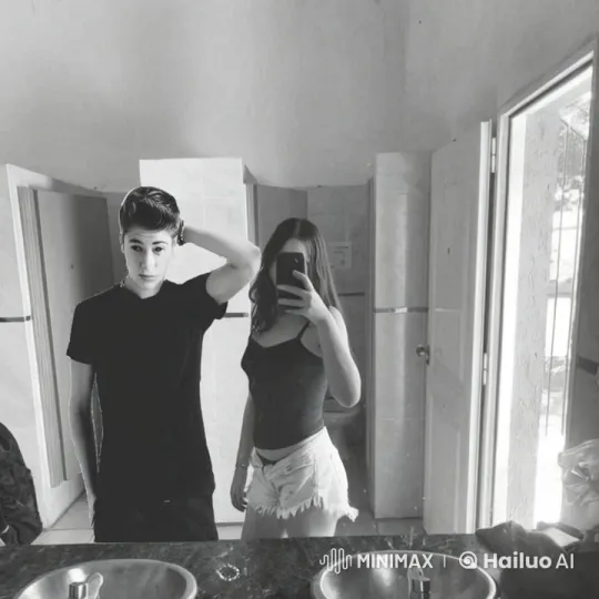 Intimate Moment Shared Between Boy and Girl in Bathroom – AI Generated Video | Hailuo AI