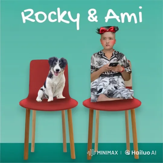 Rocky & Ami: Playful Kung Fu Duo – AI Generated Video | Hailuo AI
