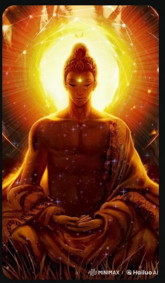 Buddha's Meditative Ascension and Return to Nirvana – AI Generated Video | Hailuo AI