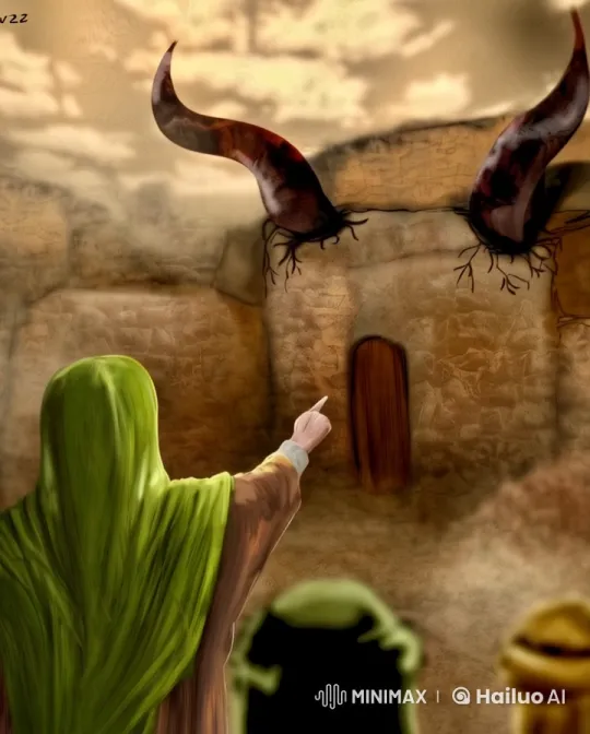 Cloaked Figure Confronts Menacing Wall in Live2D Animation – AI Generated Video | Hailuo AI