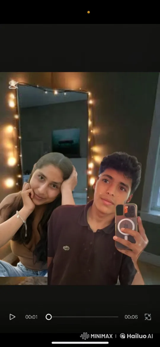 Intimate Moment Between Boy and Girl in a Cozy Setting – AI Generated Video | Hailuo AI