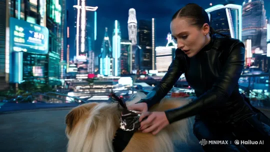 Assassin Disarms Time Bomb in Futuristic Cityscape – AI Generated Video | Hailuo AI