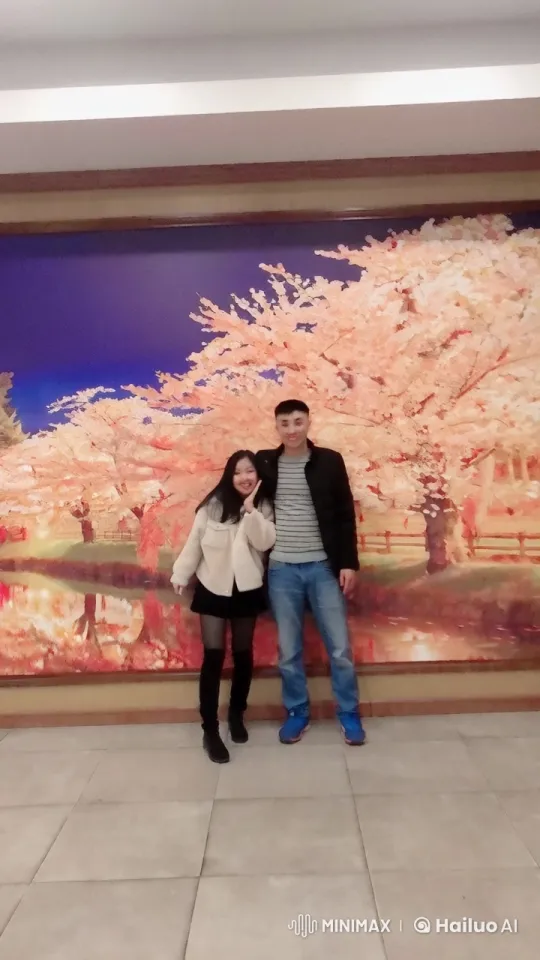 Couple Enacts Playful Kung Fu Fight in Scenic Setting – AI Generated Video | Hailuo AI
