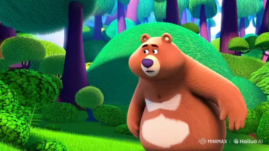 Title: Golu Bear's Magical Adventure and Lesson of Kindness – AI Generated Video | Hailuo AI