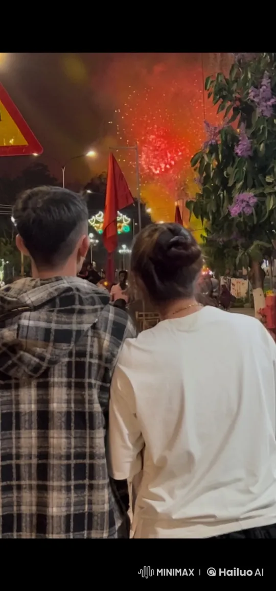Urban Kung Fu Showdown at Festive Night – AI Generated Video | Hailuo AI