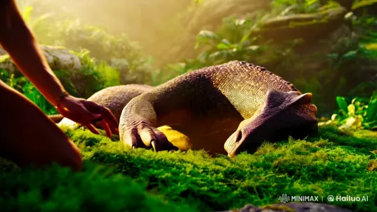 Intimate Awakening of a Mythical Creature – AI Generated Video | Hailuo AI