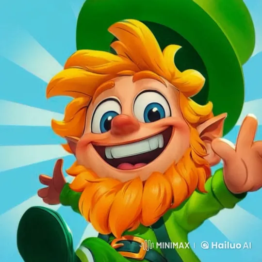 Leprechaun Celebrates with Joyful Dance and Cheer – AI Generated Video | Hailuo AI