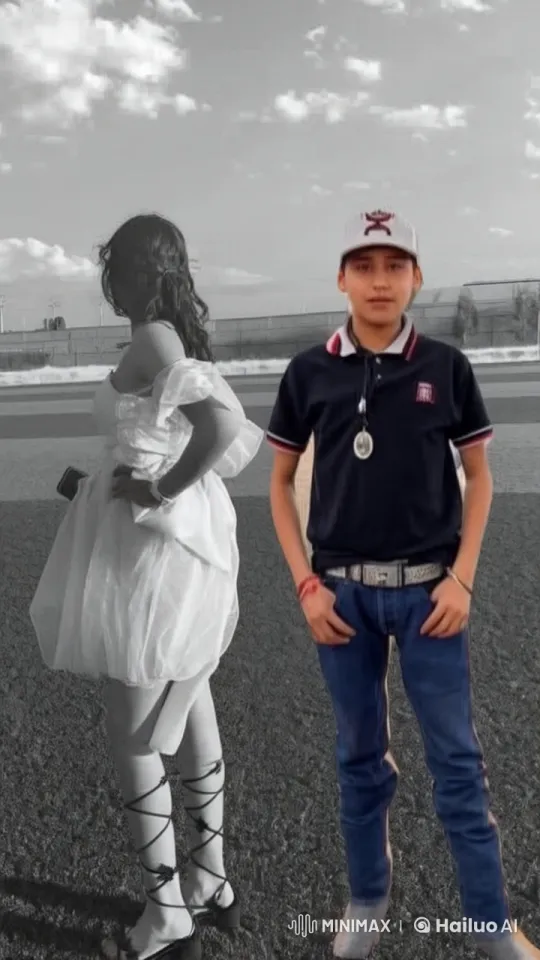 Boy Embraces Girl in Serene Outdoor Hug – AI Generated Video | Hailuo AI